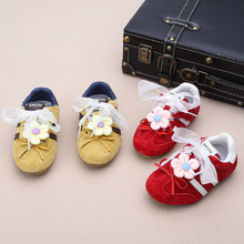 儿童运动鞋2025秋季新款低帮花朵薄底鞋子学生时尚百搭休闲宝宝鞋