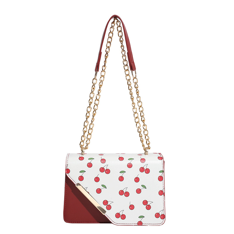 Small Fresh Chain Small Square Bag Versatile Shoulder Bag Cute Commuter Crossbody Bag_voghion.com