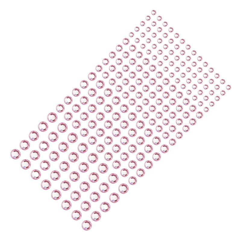 Хит продаж: 220 акриловых страз-наклеек (3, 4, 5, 6 мм) для декора и маскарада, DIY