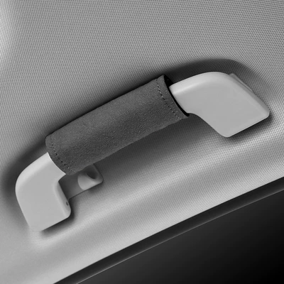 Car handle protective cover car Sürətlər qutusu və əl tormozu başlıqları - default-unbranded-for-other-car-models-please-specify-gray-suede-leather-pull-on-gloves