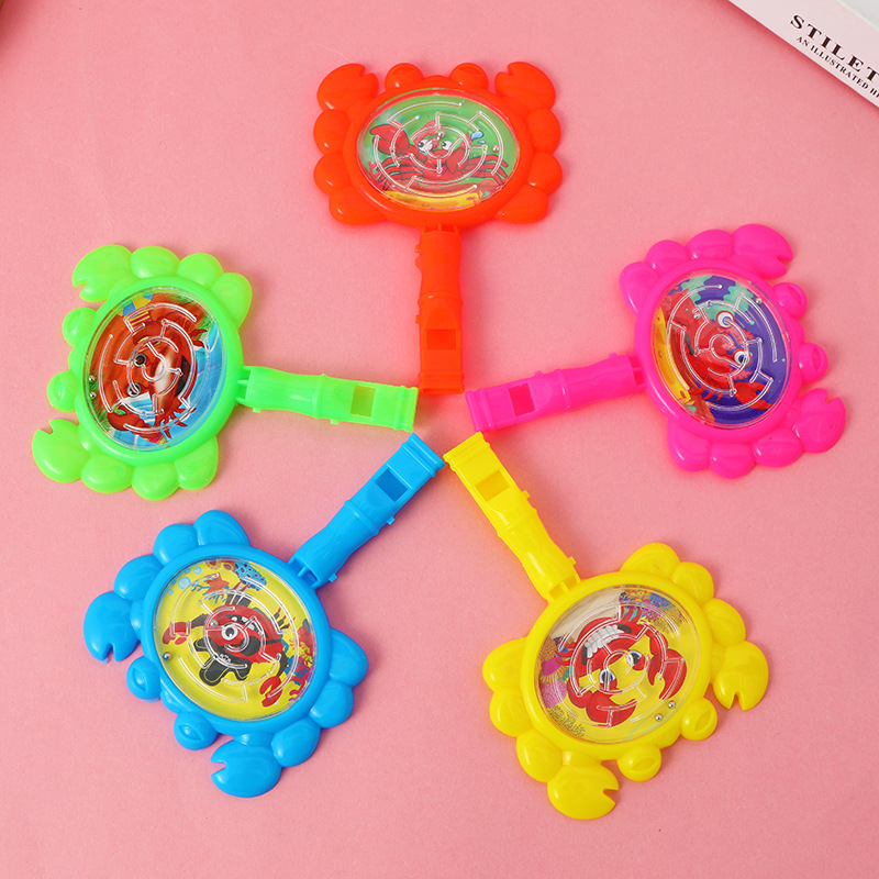 El laberinto de silbato de comercio electrónico transfronterizo, puzzle, juguetes de enseñanza, laberinto intelectual, juguetes de regalo para jardín de infantes, collar
