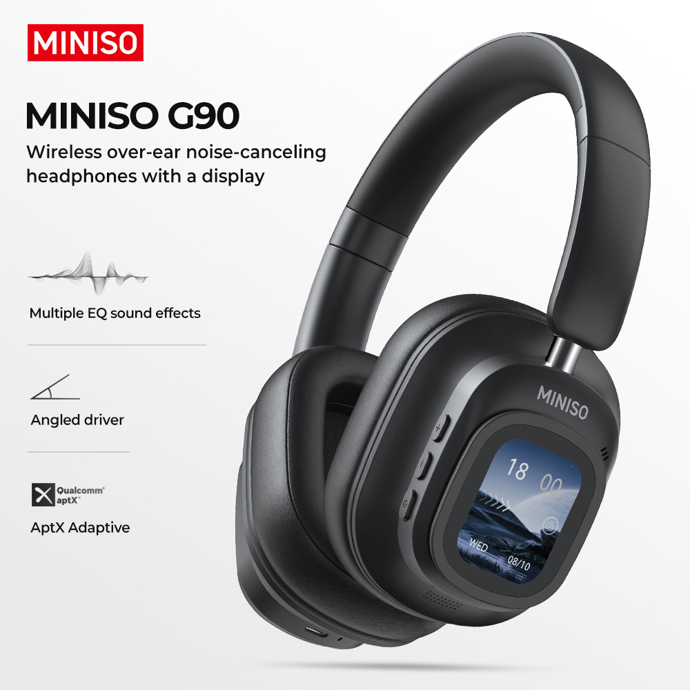 Mingchuang Youpin G90 auriculares inalámbricos con reducción de ruido de pantalla compatible con computadora portátil para teléfono móvil