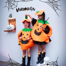 万圣节服装cos南瓜衣服人物装扮演出服饰表演化妆舞会儿童幼琴萱