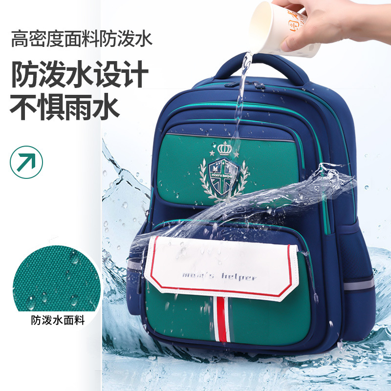 2025 nueva mochila escolar para niños de escuela primaria 3-6 años mochila anti-salpicaduras de agua Oxford de gran capacidad