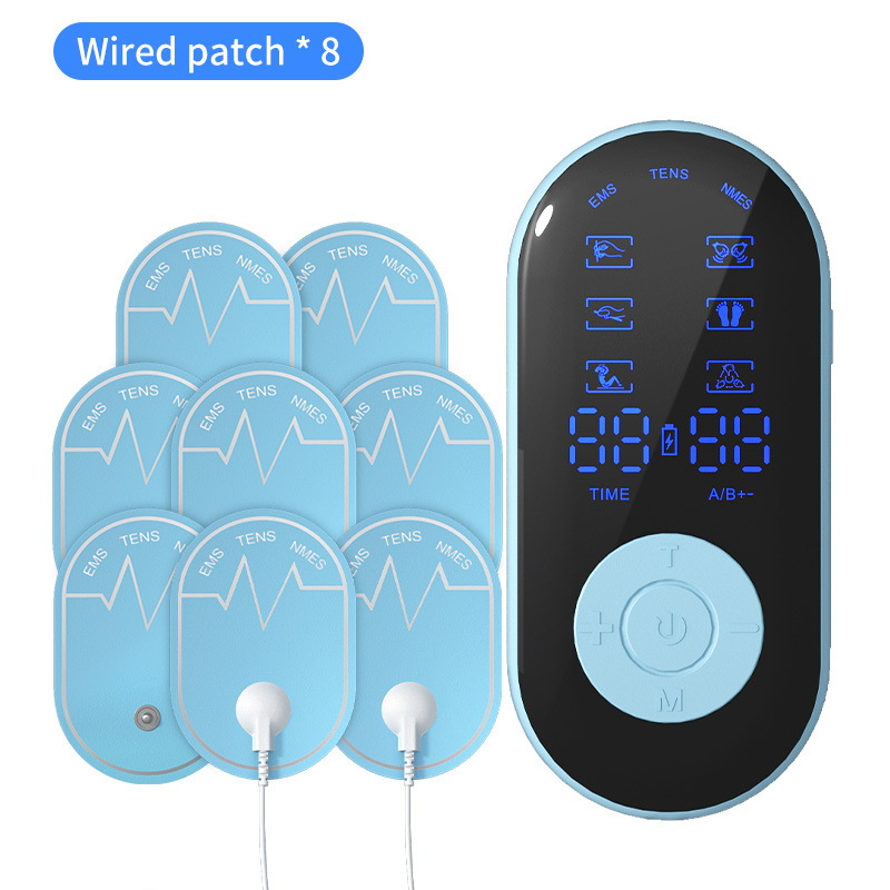 厂家批发多功能理疗仪双通道低频脉冲按摩器电子脉冲按摩仪按摩贴