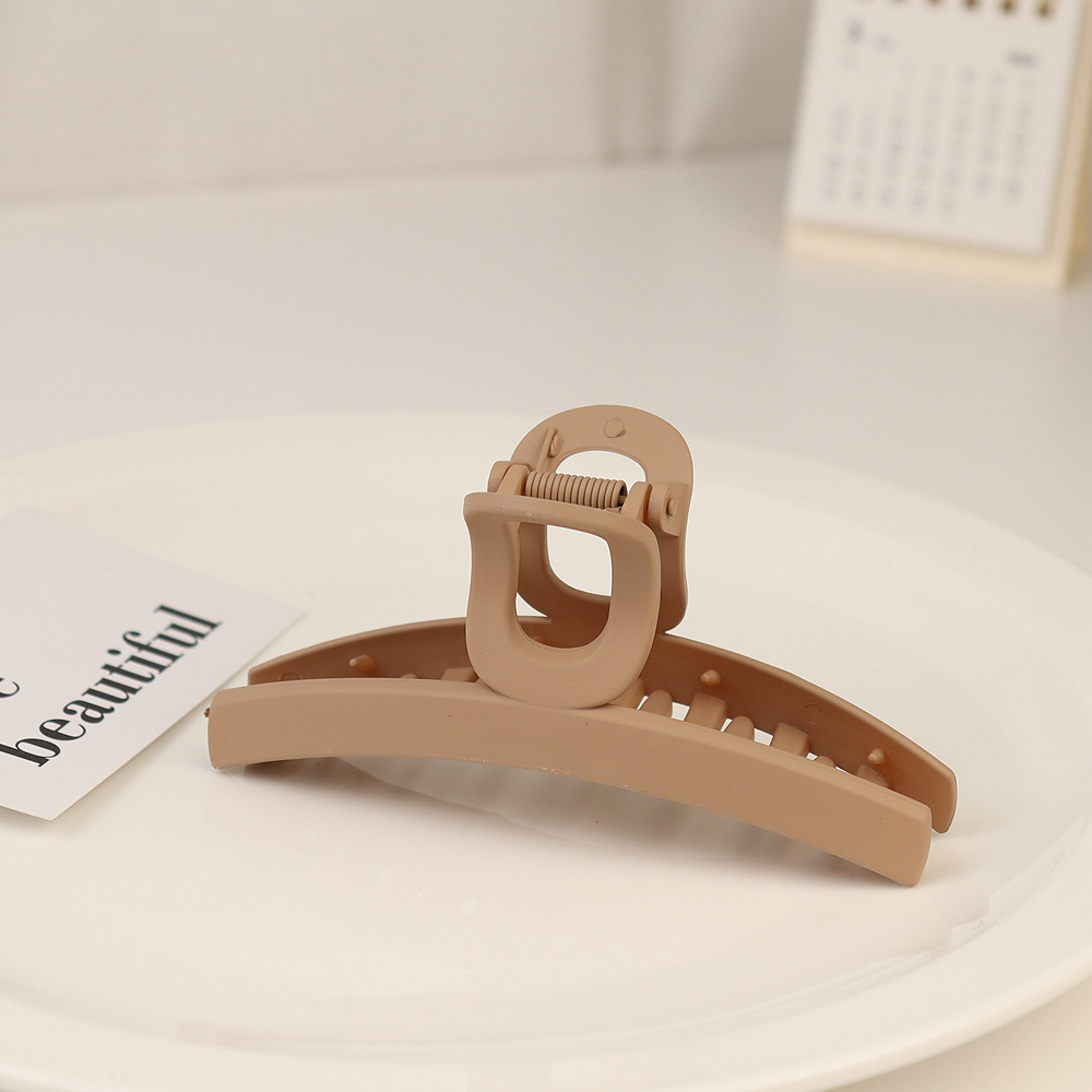 Clip de pelo de baño updo transfronterizo Cabeza trasera clip de pelo grande clip de pelo fijo temperamento clip de pelo clip de tiburón celebridad de Internet