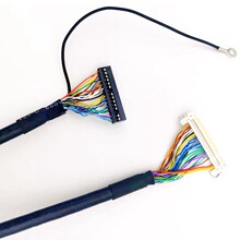 FI-X30P双8多芯屏蔽线30P片插双8通用LVDS屏线双8屏线20276拖链线