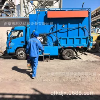 辽宁大连电厂停炉检修脱离灰负压吸灰车 热处理堆积灰真空抽灰机