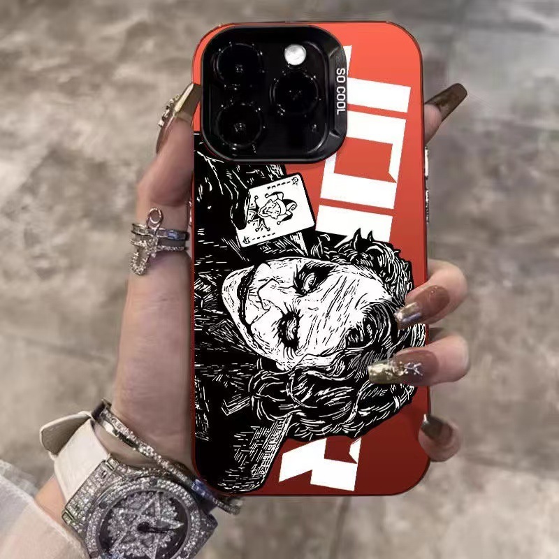 Nuevo payaso genial para iPhone 16 funda para teléfono móvil Apple 15promax/14 anti-caída 13pro12 Europa y América