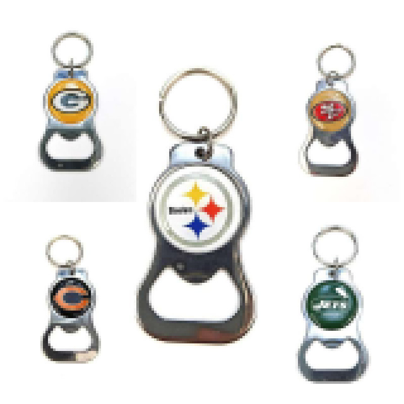 Wholesale Football Nfl Creative Logo Glue Bottle Opener Keychain Pendant Stainless Steel Bottle Opener Gift Wholesale Football Nfl Creative Logo Glue Bottle Opener Keychain Pendant Stainless Steel Bottle Opener Gift