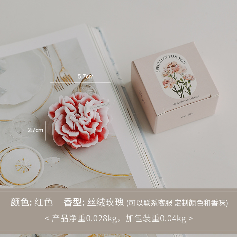 Clavones de arroz de cera de regalo del Día de la Madre fragancia valor facial acompañante de regalo de mano atmósfera decoración del hogar estilo cera