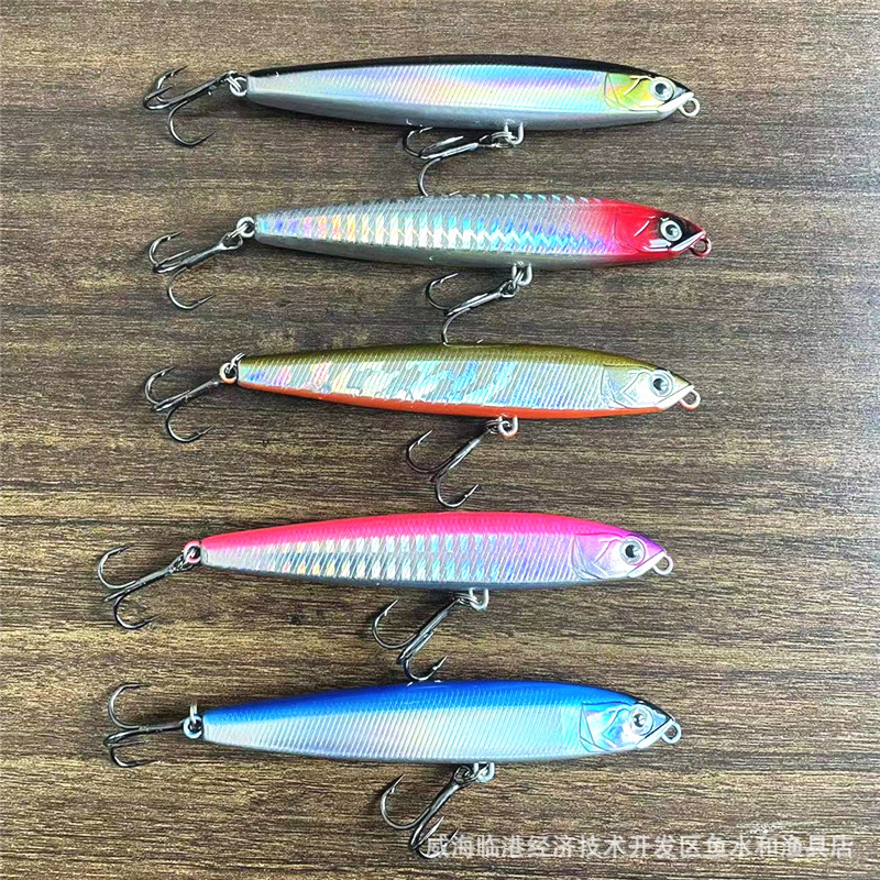 Minnow Fishing Lures Kit for Freshwater Bait Tackle Kit for Bass Trout Salmon Fishing Accessories Tackle Box