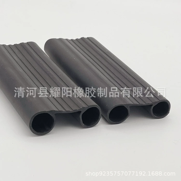 Производители поставляют звуковой барьер резиновая уплотнительная лента разделительное устройство Однотрубная Резиновая полоса двойная трубка резиновая полоса различные спецификации
