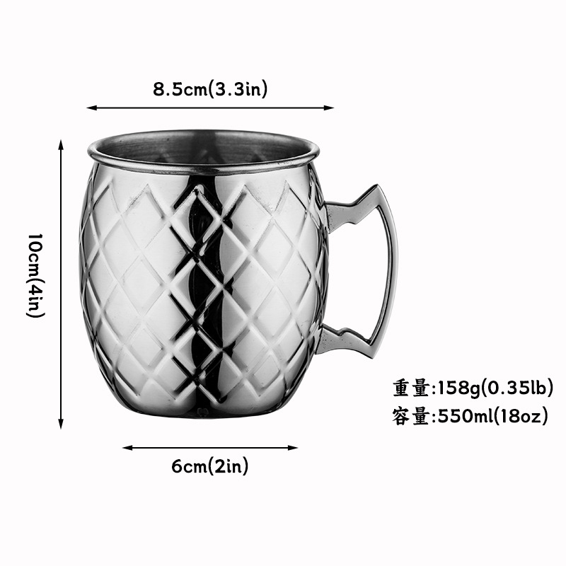 Hammer Point Copper Cup Moscou Mule Copper Cop
