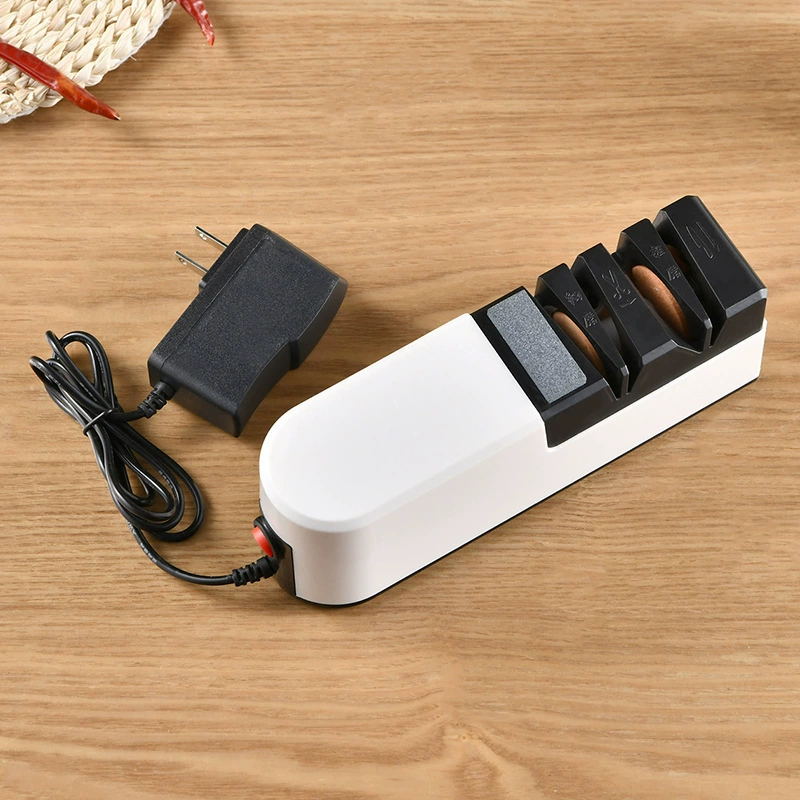New knife sharpener household electric knife sharpener fast sharpening stone fully automatic fast portable small knife sharpening machine