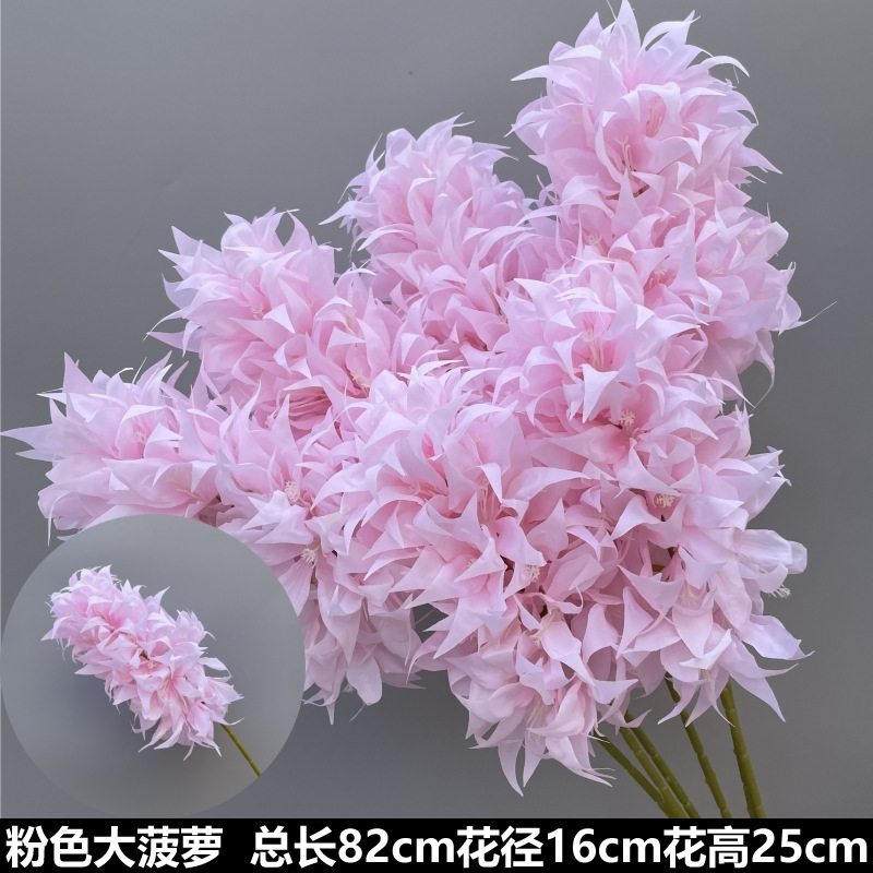 婚庆粉色系花材单只玫瑰牡丹假花结婚现场婚礼布置装饰花|undefined