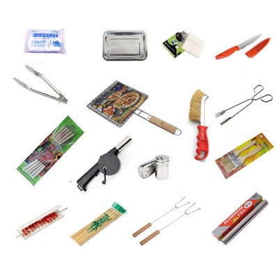barbecue tool combination Package full set parts barbecue grill outdoors travel Supplies BBQ Accessories BBQ household