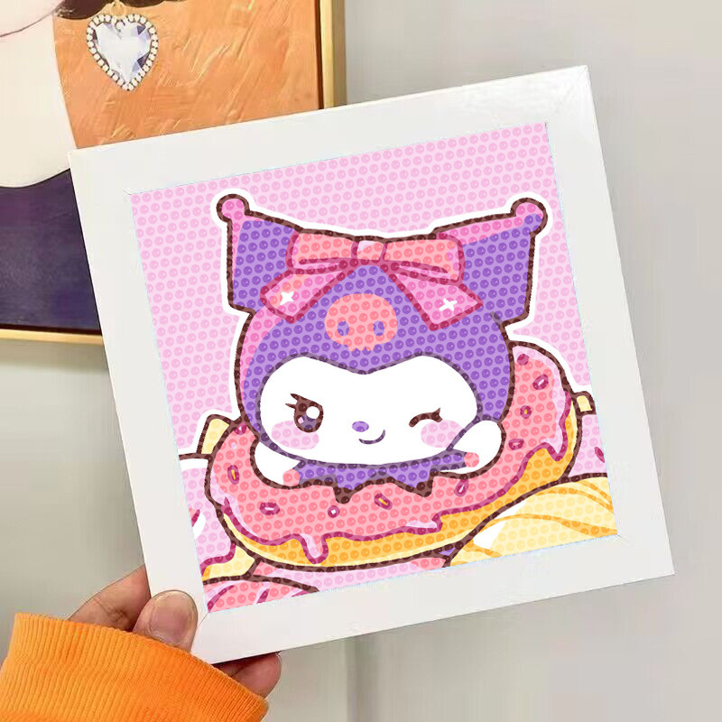 Nuevo dibujo de diamante infantil de labu diy pegatinas de diamante con marcos de fotos hechas a mano diy puzzle pegatinas de mampostería image 191