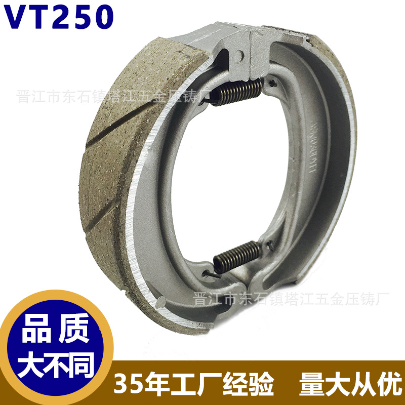 Genuino motocicleta pastillas de freno TMX155 frente bt250 Zapata de freno ventas directas de la fábrica al por mayor