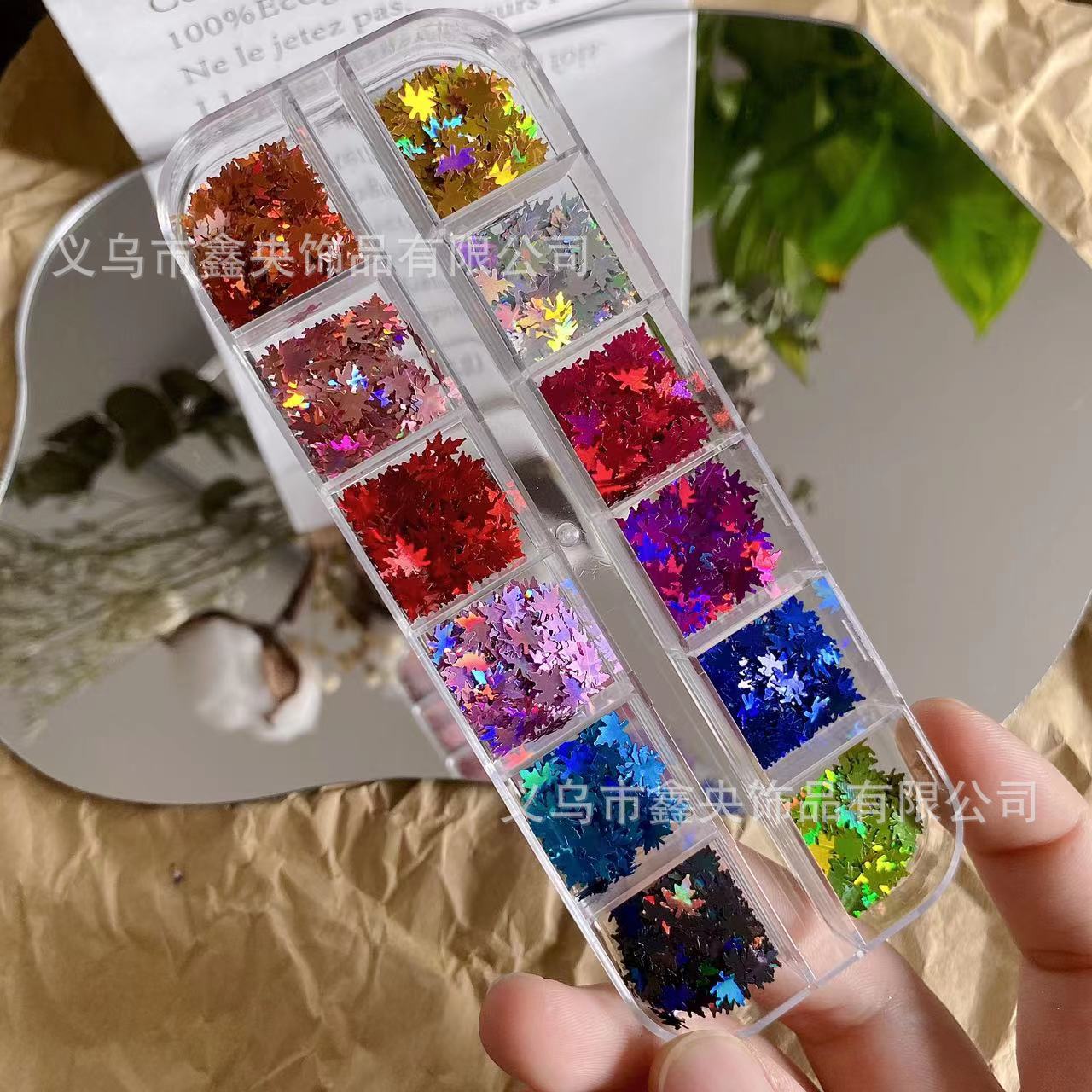 Demi-season nail stickers