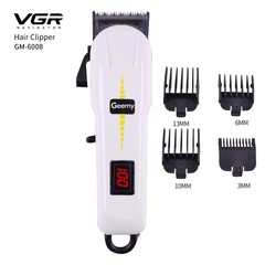 格美GM6008油圧式バリカン 家庭用大容量ヘアカッター 液晶ディスプレイ付き電動バリカン デジタル表示付きヘアカット