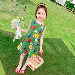 Ladies' Summer Cute Floral Country Style Blouse Dress 2024 New Girl Sweet and Stylish Summer Dress
