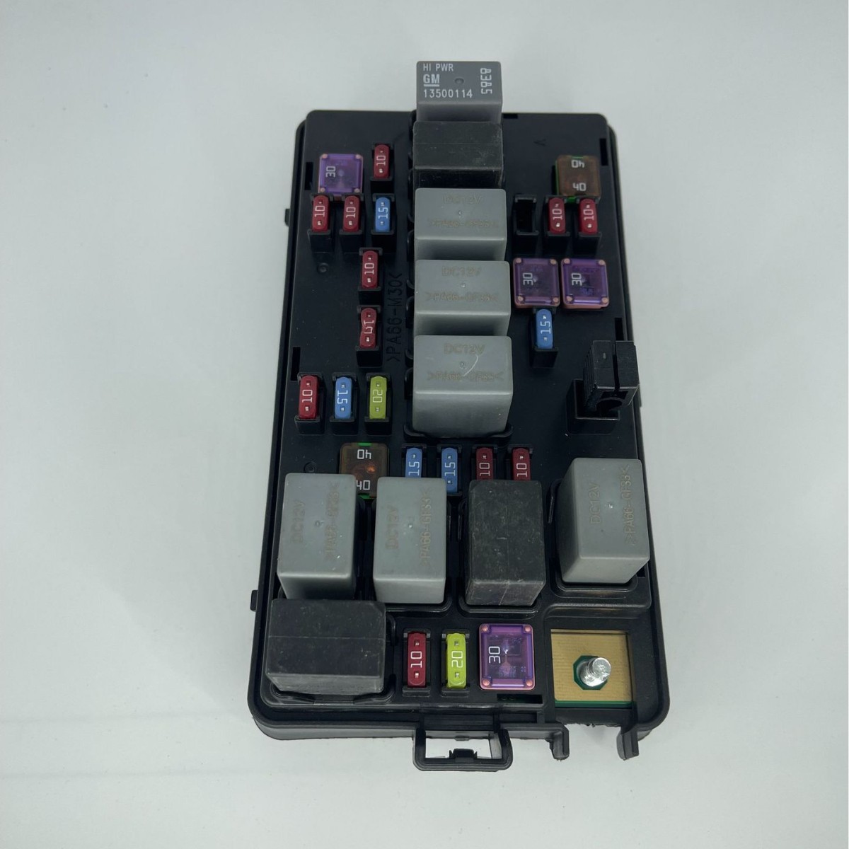 雪佛兰乐风汽车保险丝盒总成96838986