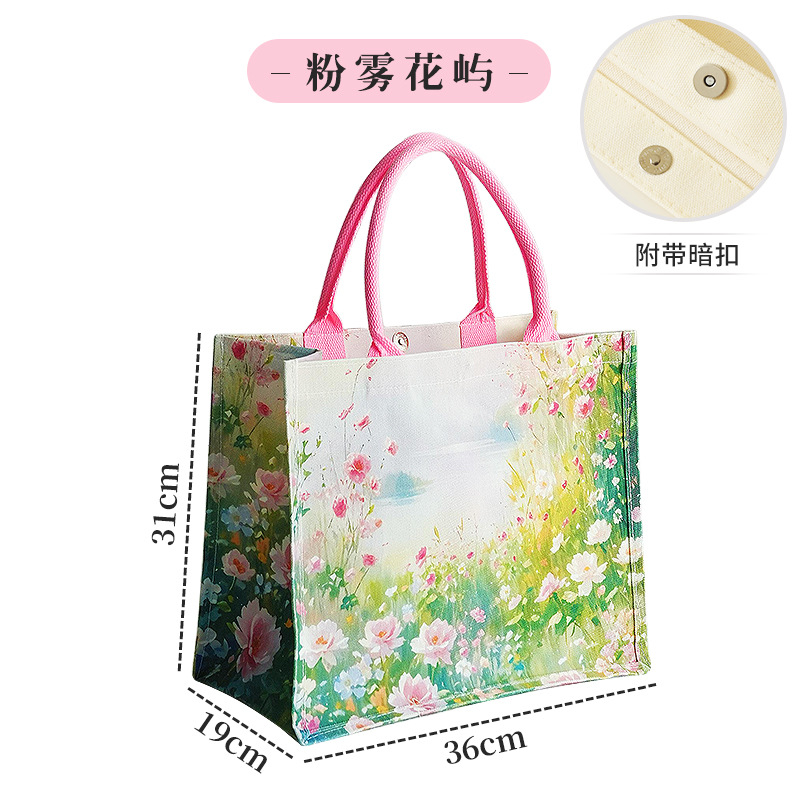 Bolsas de tela personalizadas, bolsas de lona de alta gama con impresión de logotipo, bolsas de lona laminadas promocionales escolares, culturales y creativas, bolsas tridimensionales hechas a medida image 19