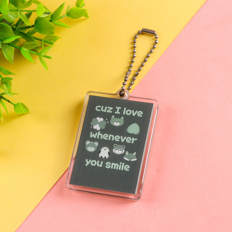 Special-Shaped Transparent Magnetic Idol Guka Bricks Cartoon Photo Ornaments DIY Acrylic Hand Account Guka Bricks