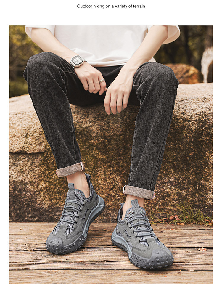 2024 nuevos zapatos de seguridad para el trabajo informales, delgados y huecos para hombre, deportivos, de malla transpirable de verano_voghion.com