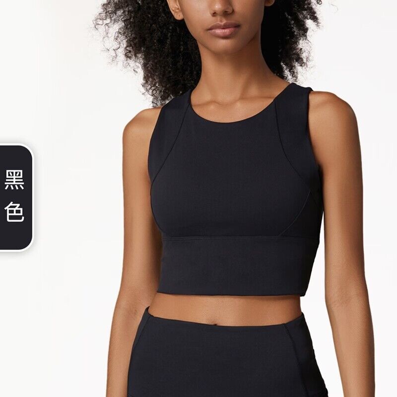 Ropa interior deportiva de verano de alta resistencia a prueba de golpes de las mujeres empuja hacia arriba el pecho grande Chaleco de Yoga de una sola pieza correr entrenamiento fitness sujetador