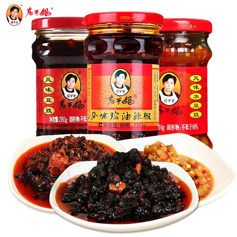 陶华碧老干妈辣椒酱风味豆豉油辣椒辣子鸡香辣酱拌面拌饭调味酱
