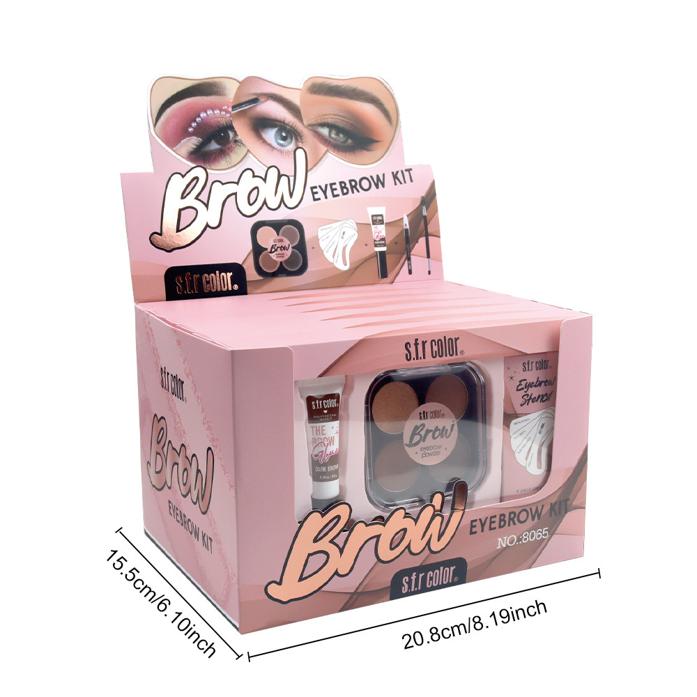 s.f.r color fábrica directa impermeable a prueba de sudor no es fácil de quitar el maquillaje fácil de colorear polvo de cejas naturales crayón de cejas