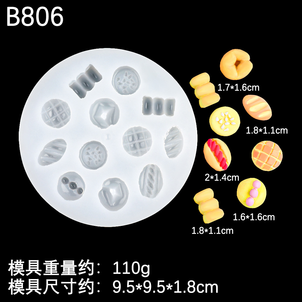 Mini galletas de hueso, pastel pequeño, molde de plástico de piedra, yeso de bricolaje, vapor de queso, adornos de chocolate, molde de silicona