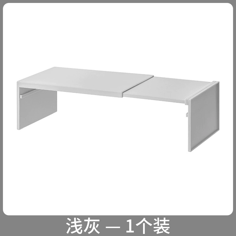 Выдвижная кухонная полка для хранения посуды с многоуровневым размещением, настольная/внутренняя перегородка шкафа, многоярусная полка для специй