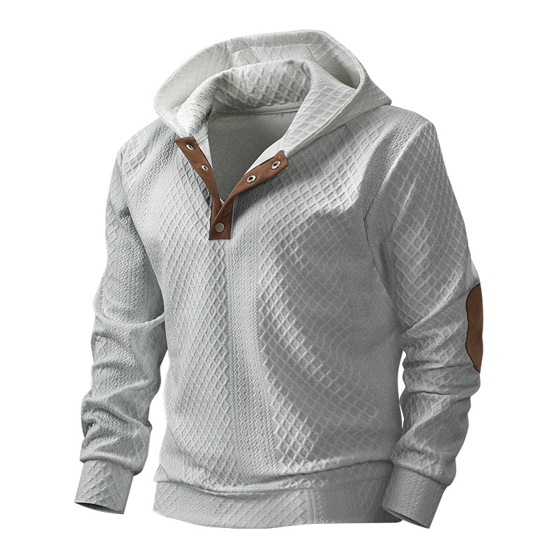 2026 Spring Cross-Border Amazon 3D New Men's Hooded Sweatshirt, Fashionable Color Top, Men's Fashionable Casual Long