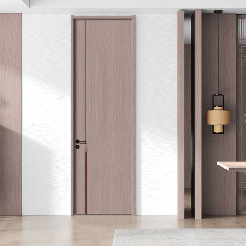 Puerta compuesta de madera sólida insonorizada a prueba de humedad puerta de dormitorio de madera sólida puerta interior puerta de conjunto puerta sin pintura puerta de la habitación puerta de ingeniería