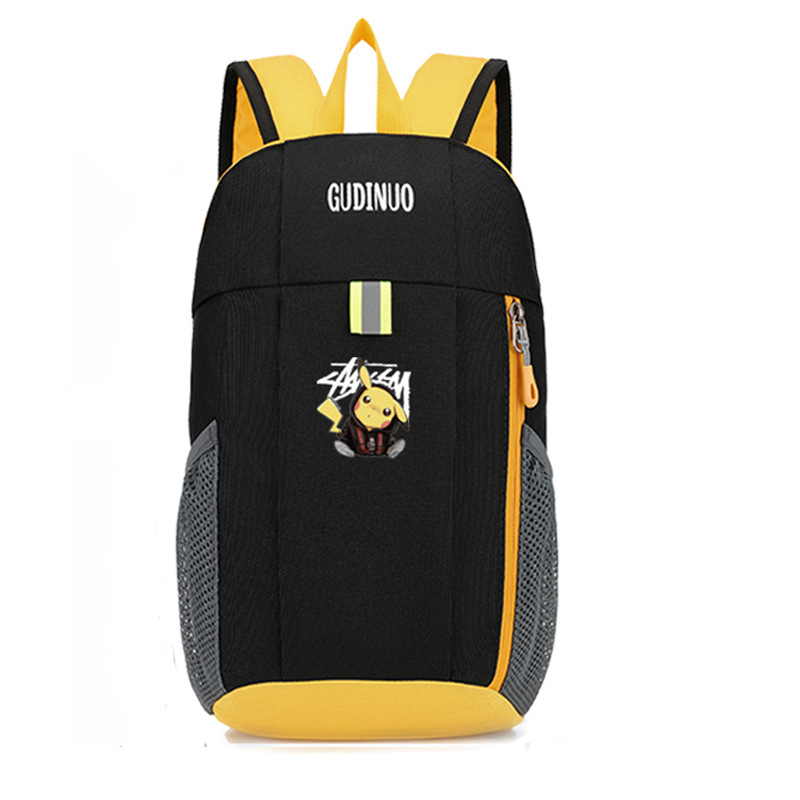 노란색과 검은 색 픽업