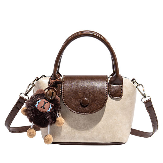 2025 Summer New High-end Texture Retro Portable Dumpling Bag All-match Shoulder Crossbody Bag Commuter Small Bag for Women