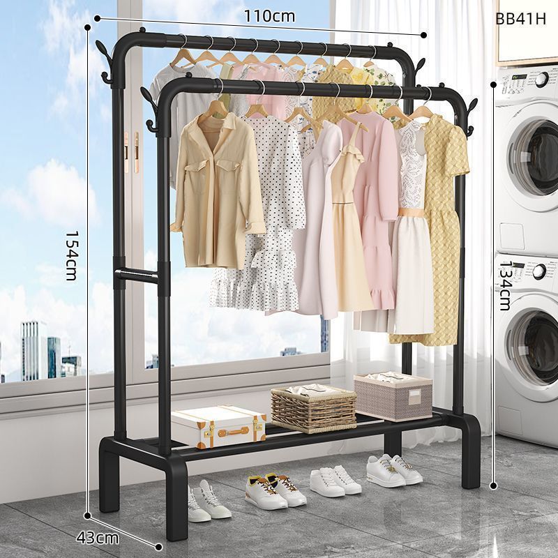 armario simple ensamblaje percha de ropa gabinete de habitación doméstica dormitorio piso terraza percha de ropa piso vertical