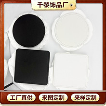 现货圆形皮革杯垫耐高温桌面隔热保温杯碗垫方形保温杯防烫软杯垫