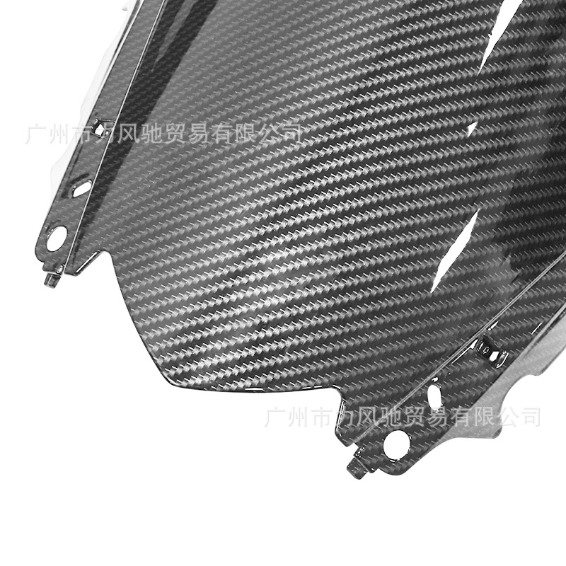 Aplicable a YZF-R25 14 - 18 YZF-R3 15 años para parabrisas de motocicleta para parabrisas de fibra de carbono