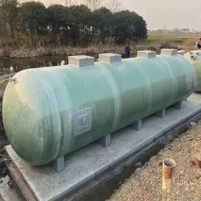 地埋式玻璃钢一体化污水处理设备医院农村污水废水处理成套设备