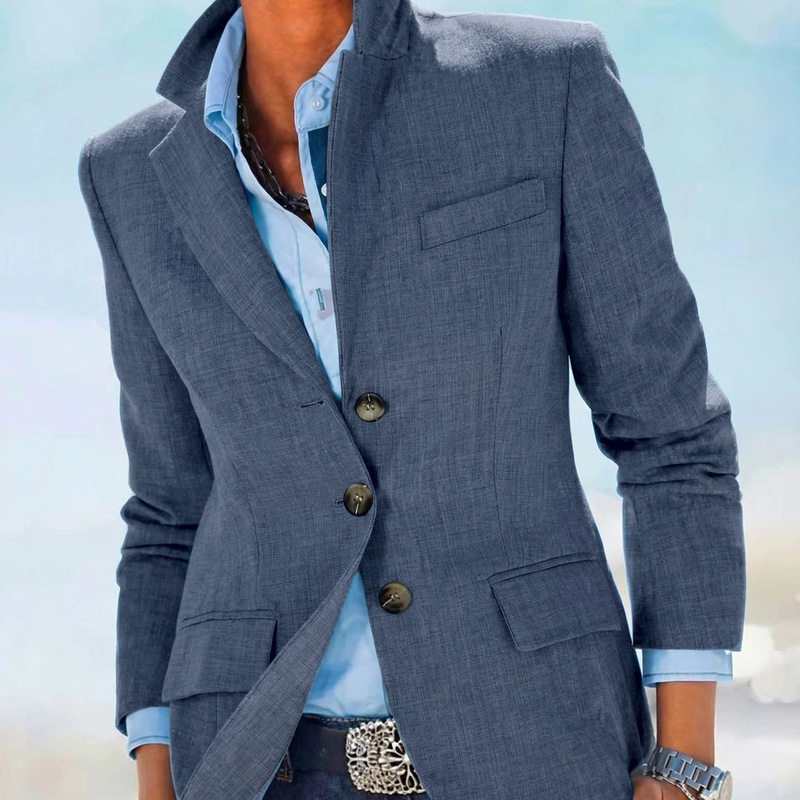 2026 Spring and Autumn New Old Money Style Women's Blazer Slim Fit Slimming Commuter Casual Suit Exclusively for Cross-Border Sales