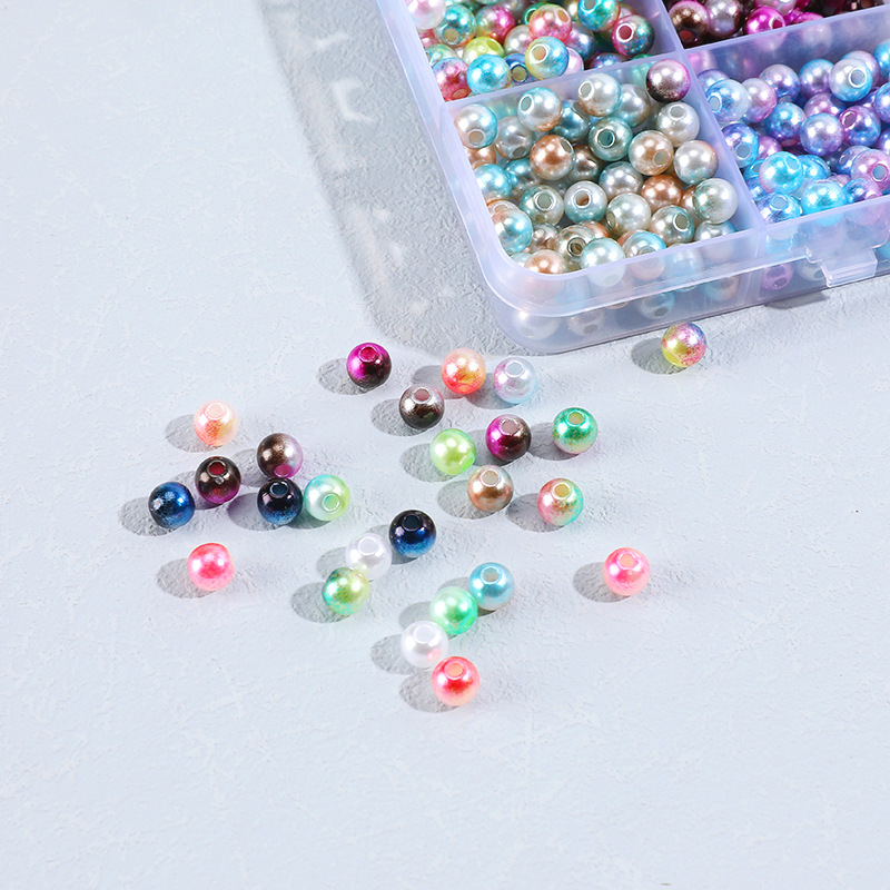 1 Set Imitation Pearl Plastic Round display picture 4