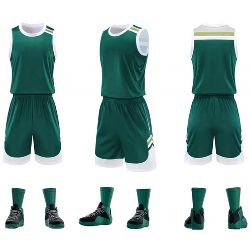 Quick wholesale student sports training competition team uniforms basketball jerseys with printing new basketball uniforms suits vests for men and women