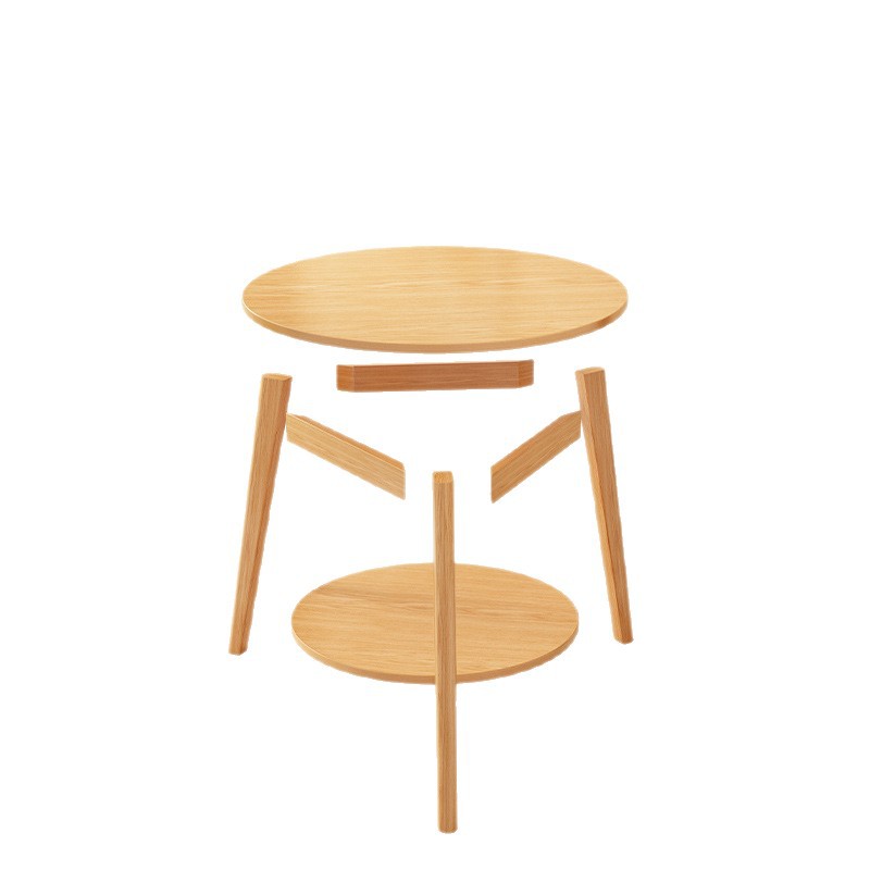 Mesa redonda pequeña mesa de comedor de madera sólida casa pequeña mesa de comedor simple comedor balcón comercial mesa de negociación combinación de sillas