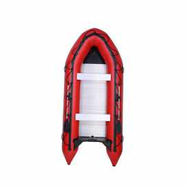 充气冲锋舟救援橡皮艇3米单体船适用于江河漂流垂钓充气船