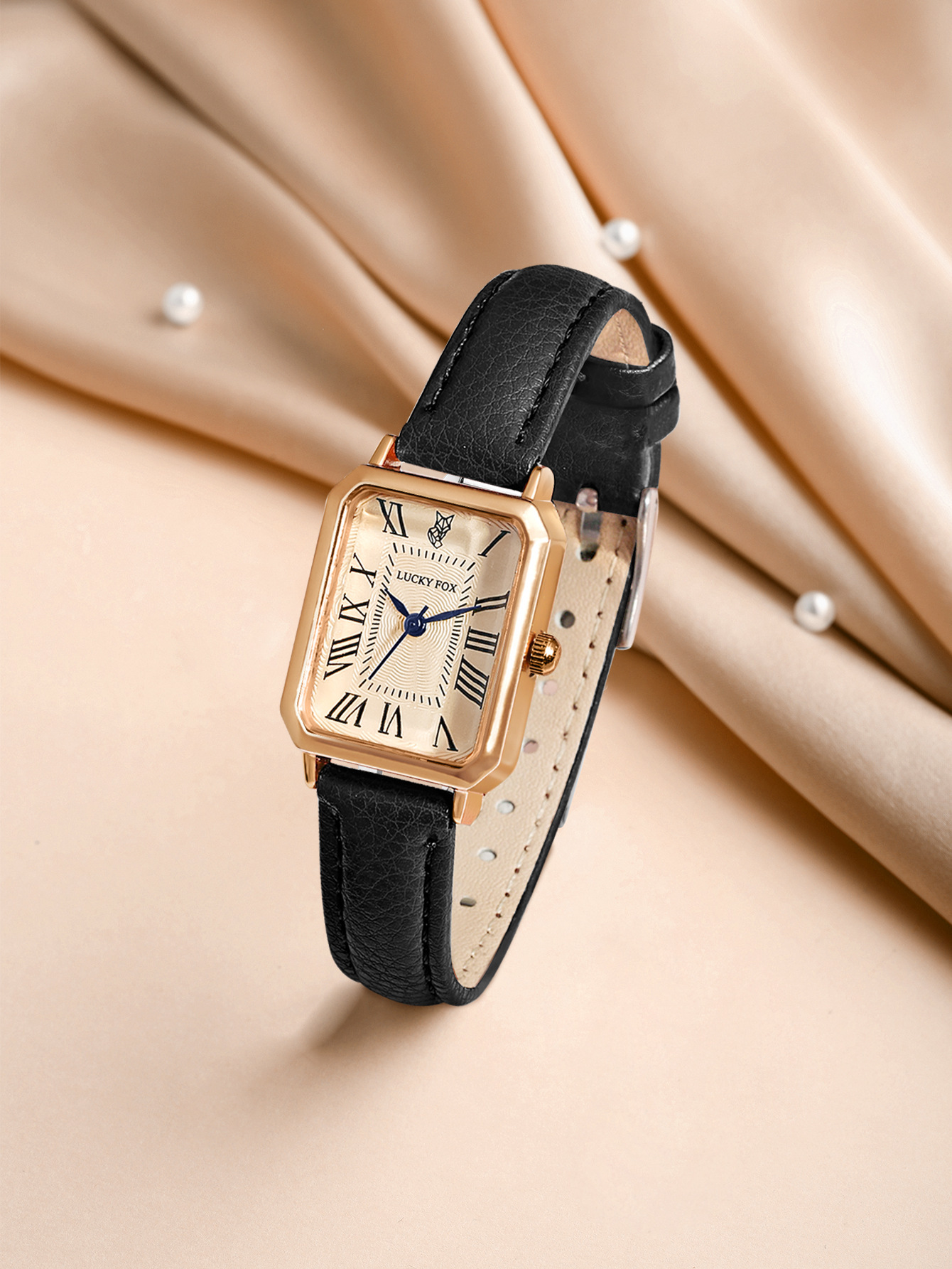 LUCKYFOX retro small dial women's watch new sports small rectangular watch simple daily quartz watch