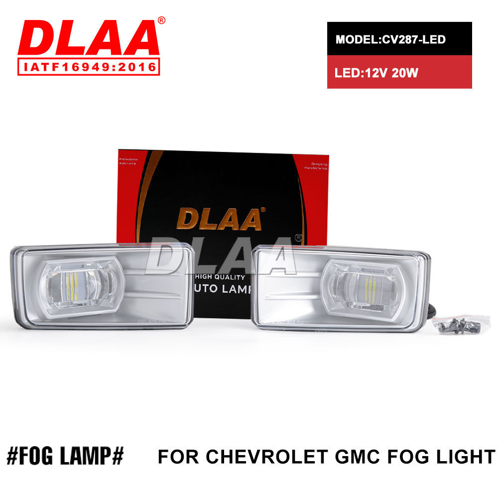 Aplicable a Chevrolet GMC Chevrolet equinox seguro delantero conjunto de lámpara de niebla delantera halógeno luz de viaje diurna